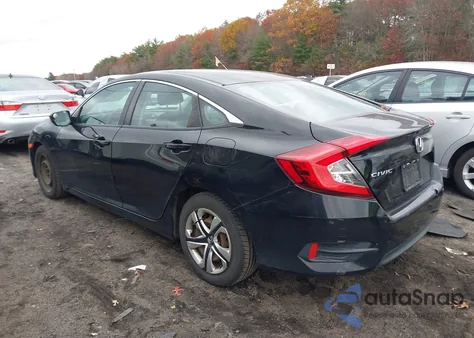 2017 Honda Civic Lx from USA, damaged, VIN 19XFC2F54HE232460